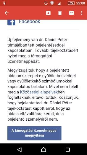 Dániel Péter feljelentés