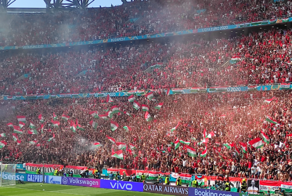 A világ legnagyszerűbb szurkolótábora immáron egy igazi CSAPATNAK szurkolhat! Fotó: Kovács Attila