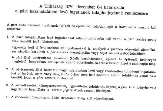 Ügyes trükk '77-ből / Forrás: Hamvas Intézet