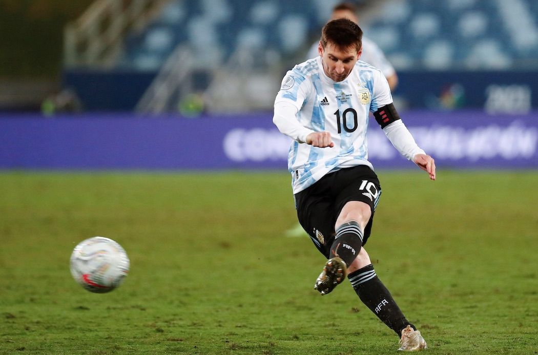 Messi az idei Copán / Fotó: MTI/EPA
