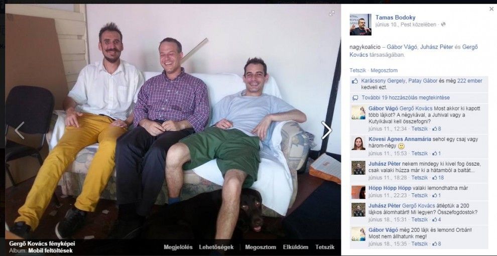 Együtt szívunk, együtt nevetünk! - Juhász Péter, Kovács Gergő blogger és az ex-LMP-s Vágó Gábor