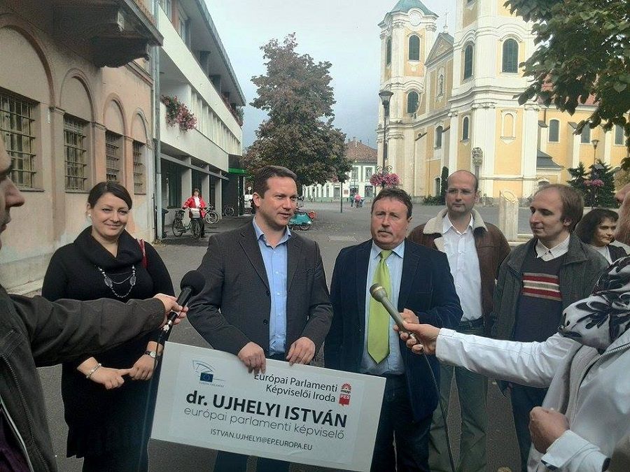 Hiesz György polgármester és