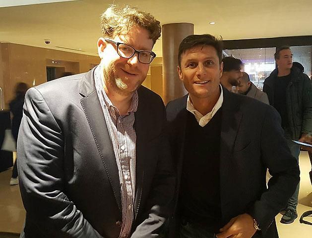 A futball-nagykövet és az Inter legendája, Javier Zanetti / Fotó: NS