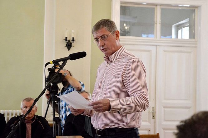 A Sukoró-ügyben Gyurcsány Ferenc is tanúvallomást tett 2013. augusztus 22-én. Az Amerikai Egyesült Államok politikai üldözésként értékelte a volt miniszterelnök meghallgatását. Fotó: MTI/Mészáros János.