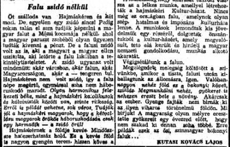 Nincs háborúság... / Forrás: Széchenyi Múzeum