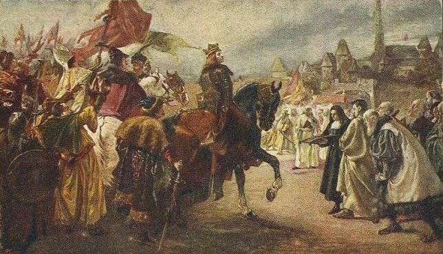 Mátyás meghódítja Bécset / Forrás: Pinterest