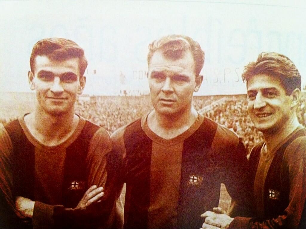 Kocsis, Kubala, Czibor / Forrás: Magyarok a Barcáért /Urania-nf.hu