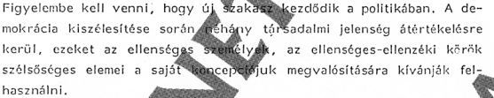 Rendszerváltásra készülve /in: Állambiztonsági játszmák