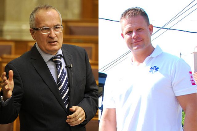 Simon Gábor, és pénzügyi mentora, Welsz Tamás. A politikus külön széfet is tartott Welsz érdi lakásán. Fotó: index.hu