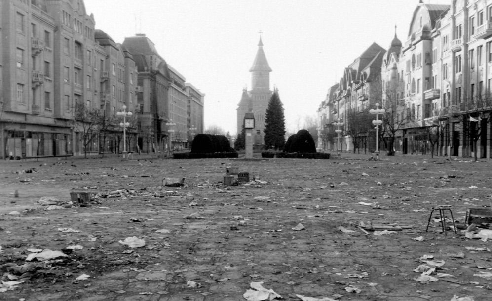 Illusztráció. Temesvár, 1989 /Fotó: Fortepan, hu, ad.: Urbán Tamás