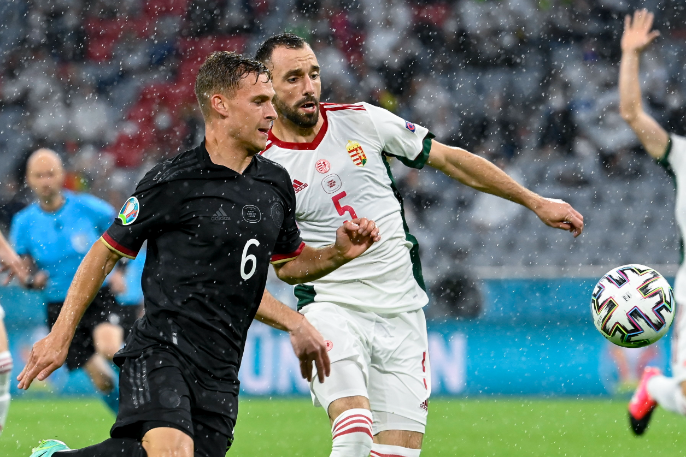 Kimmich és Fiola párharca. Fotó: MTI/Kovács Tamás