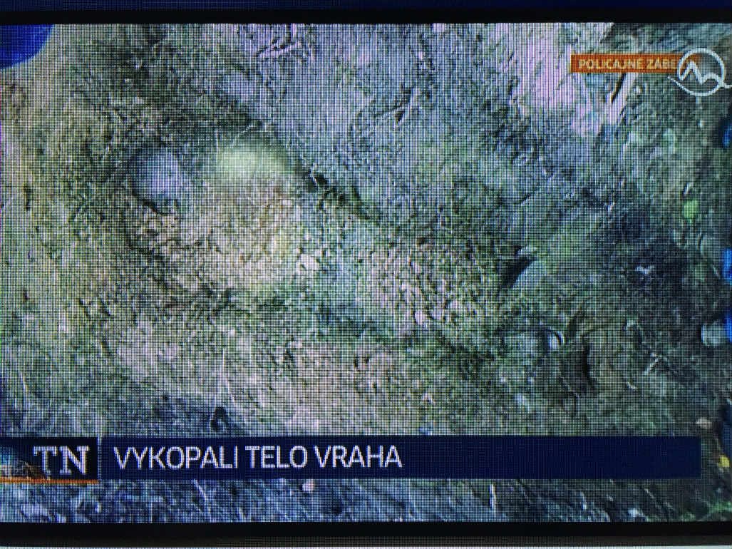 A híradóban bemutatták Hamala elásott maradványait Fotó: PS
