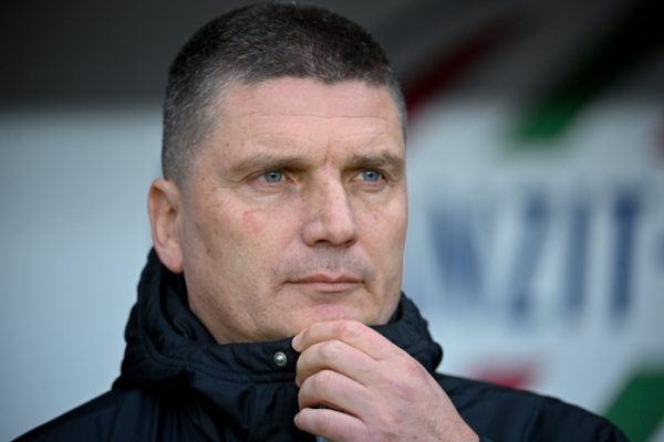 Szrdjan Blagojevics, a Debrecen vezetõedzője szenzációs menetelést produkált csapatával a tavasszal, így a Loki továbbra is versenyben van a dobogóért a a labdarúgó OTP Bank Ligában.<br /> Fotó: MTI/Czeglédi Zsolt