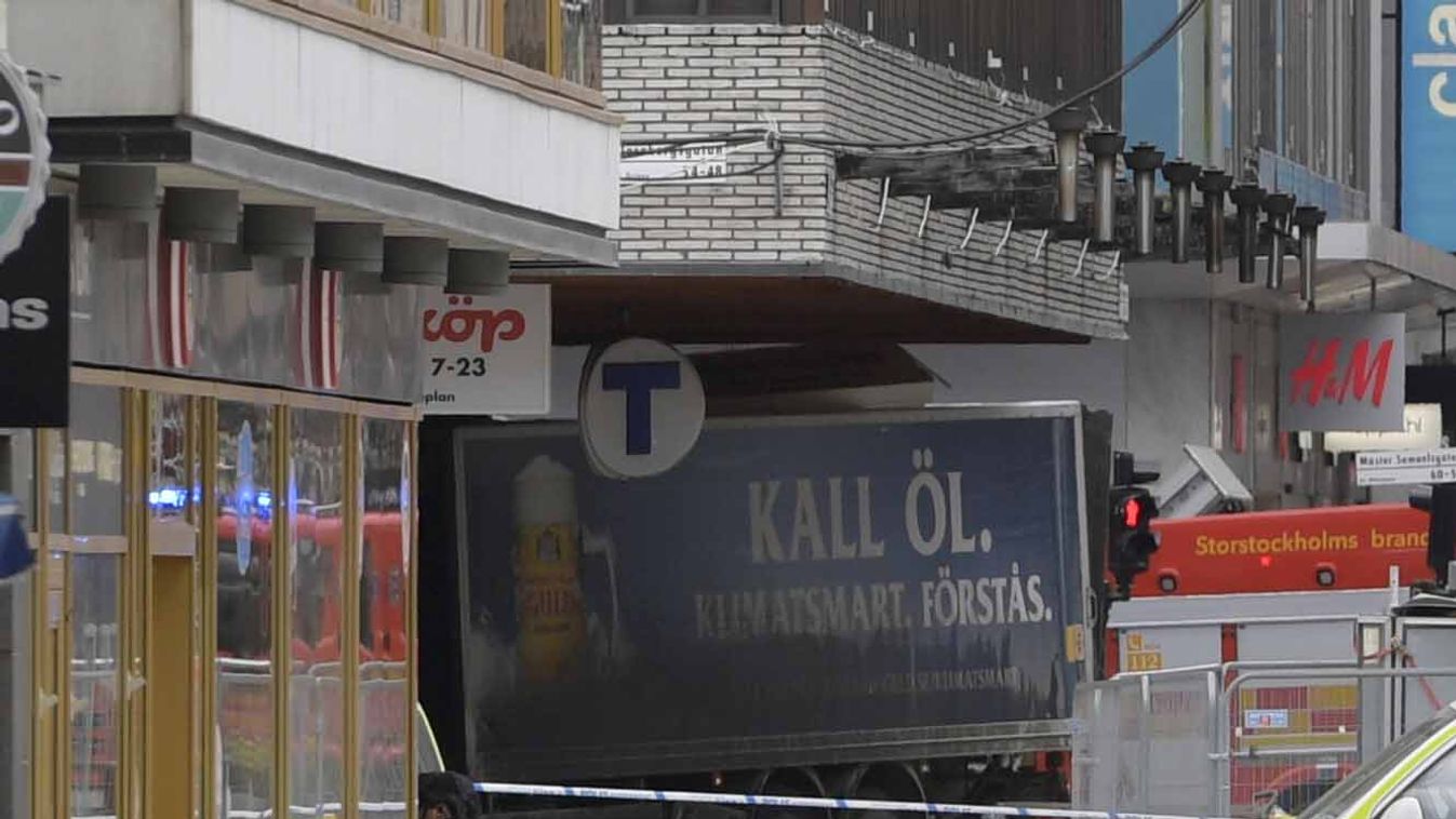 Robbanóanyag is volt a stockholmi merénylő autójában