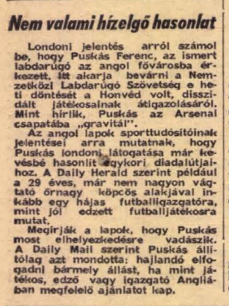 A megjelent cikk / Forrás: Arcanum.hu