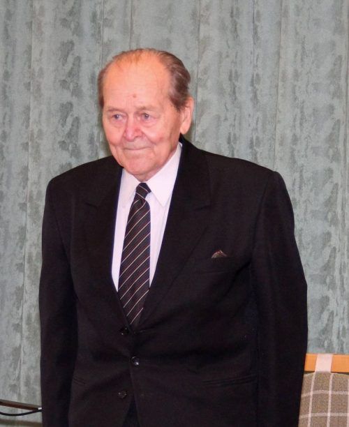 Fekete Pál 2016-ban, egy előadáson Békéscsabán. Fotó: Békés Megyei Könyvtár.