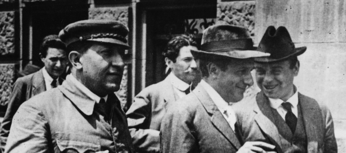Pogány József,Kunfi Zsigmond és Kun Béla
