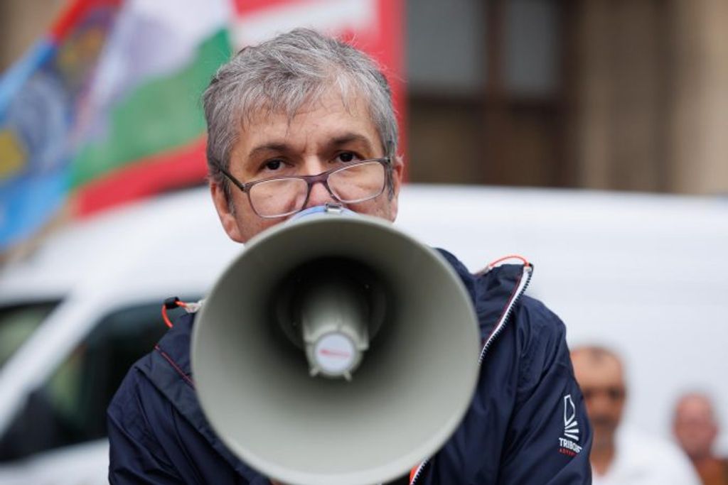 Hadházy legújabb tüntetése // fotó: Hatlaczki Balázs