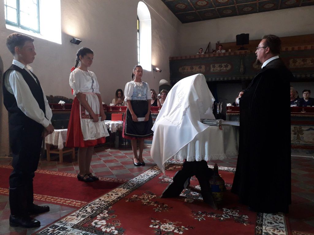 Konfirmáció Jósvafőn.