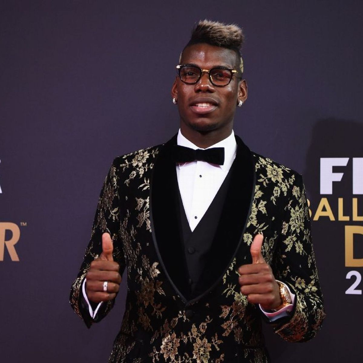 Pogba a FIFA-gálán / Fotó: ESPN.com