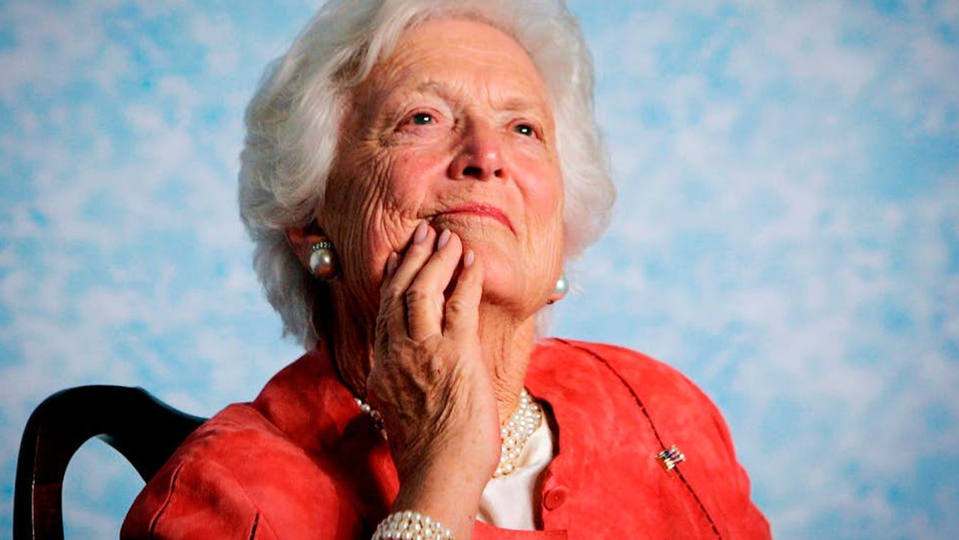 Meghalt Barbara Bush volt amerikai first lady