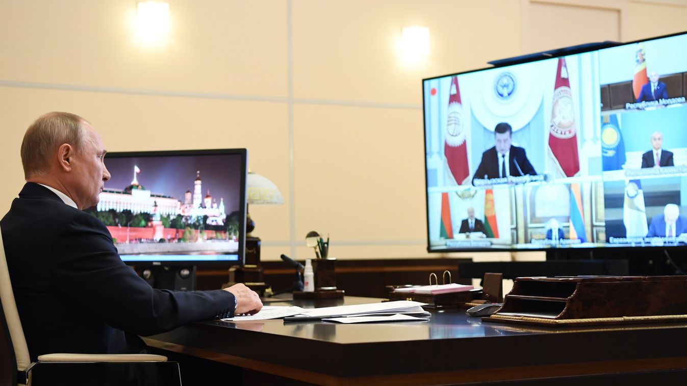 Fertőtlenítő alagúttal védik Putyin rezidenciáját