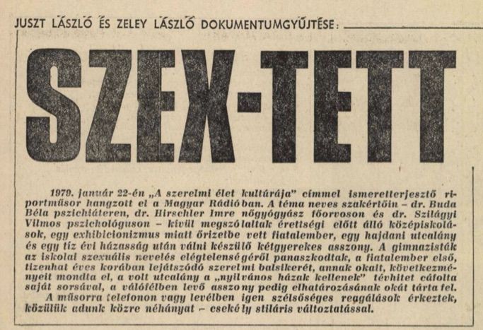 Izgalmas téma / Forrás: ÉS, arcanum.hu