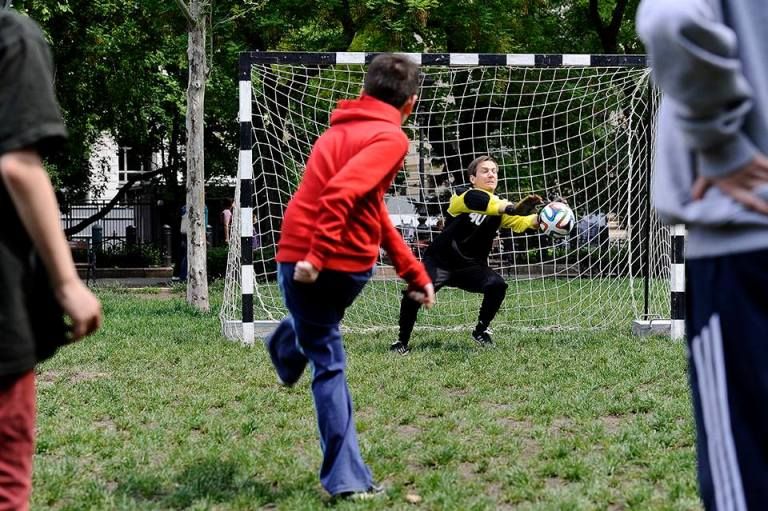 Bajnainak több gólt rúgtak a gyerekek, mint amennyit hárított. Fotó: facebook.com