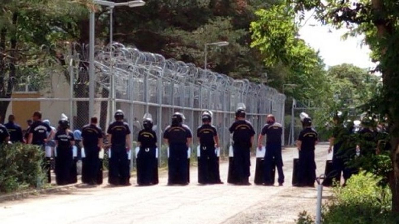 Fellázadtak a migránsok Kiskunhalason