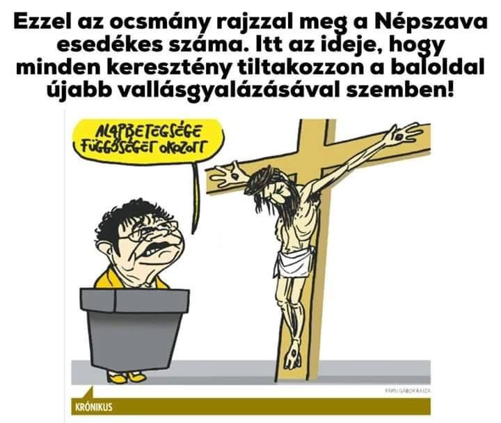 A felháborító rajz / Forrás: Facebook
