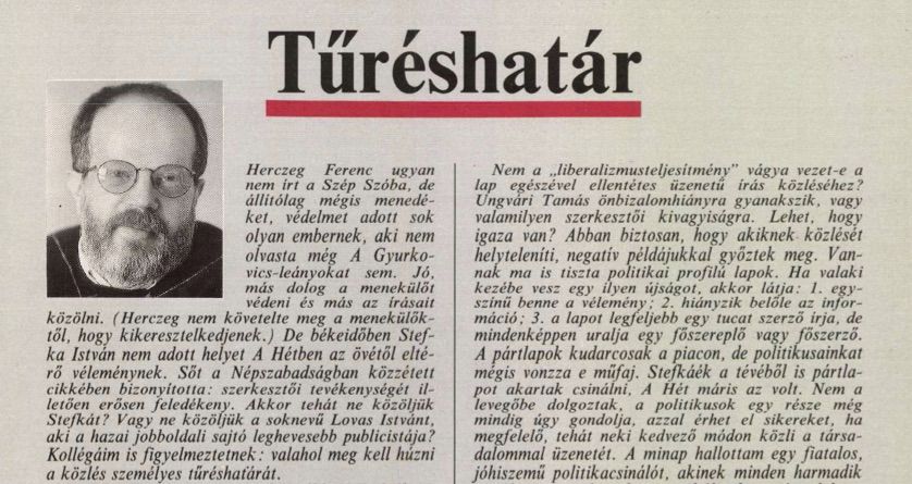 Miklós Gábor írása / Forrás: Arcanum.hu