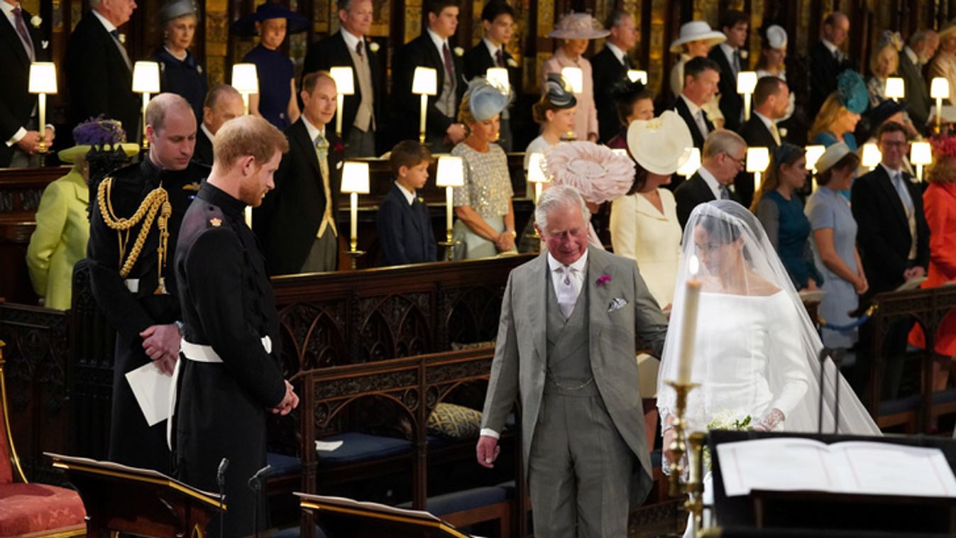 Harry herceg és Meghan Markle összeházasodott