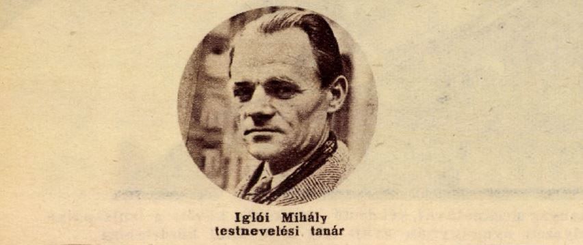 Iglói Mihály a fenti cikkben / Forrás: Arcanum.hu