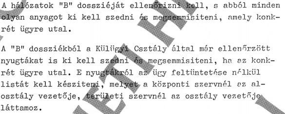 Megtisztított dossziék / Ill.: PS