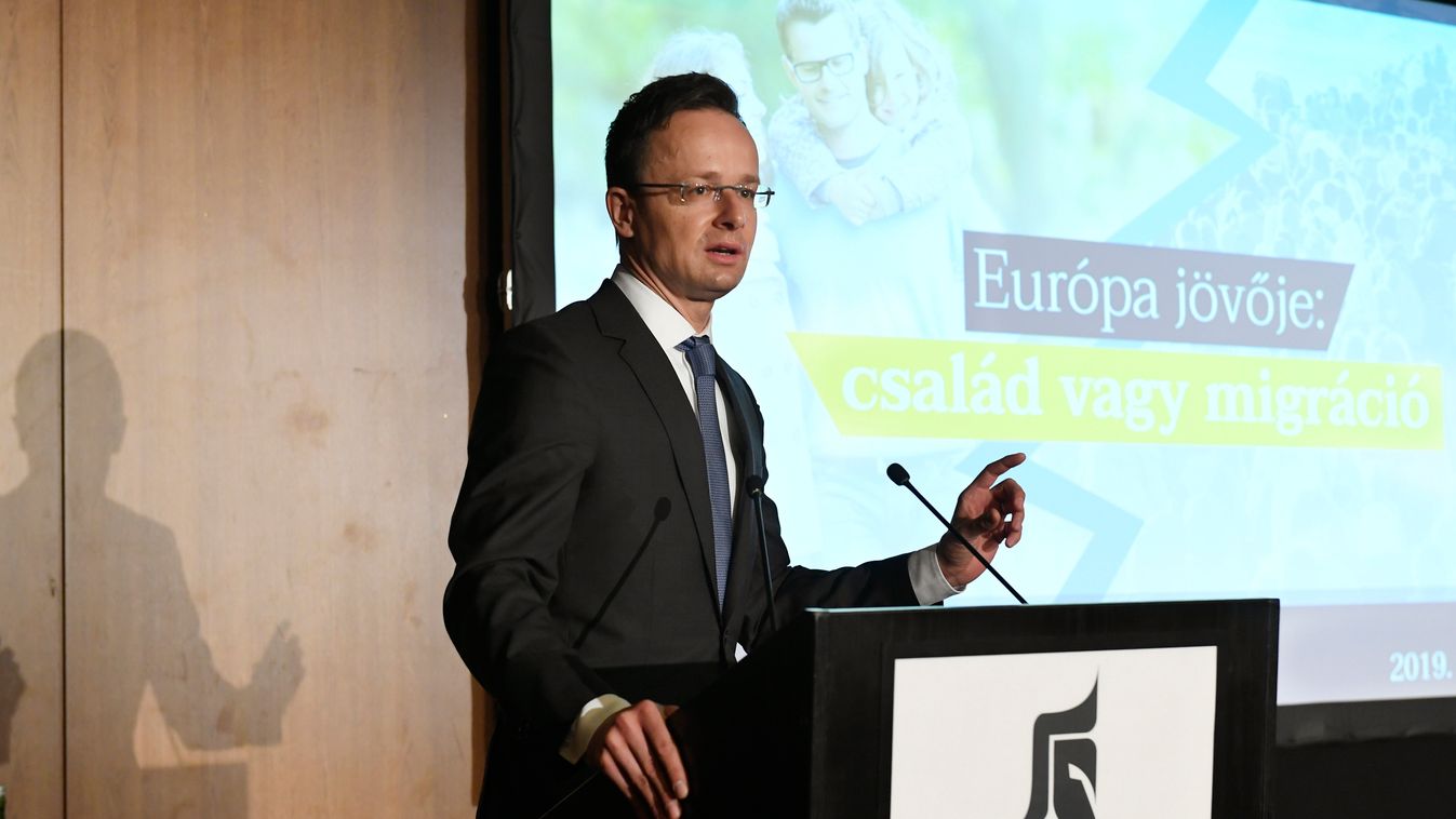 Szijjártó: Európa akkor lesz erős, ha a családok Európája lesz