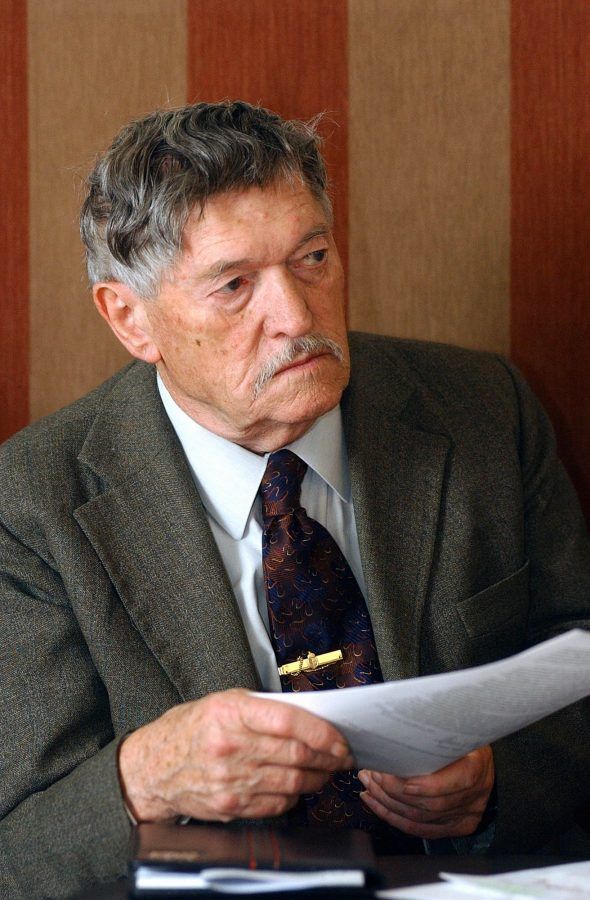 Fekete Gyula író gyakran ostorozta a magyarságot a több millió abortusz okán, a nemzeti gondolkodásúak körében mégis tekintélye volt szavainak.<br />Fotó: MTI/Honéczy Barnabás