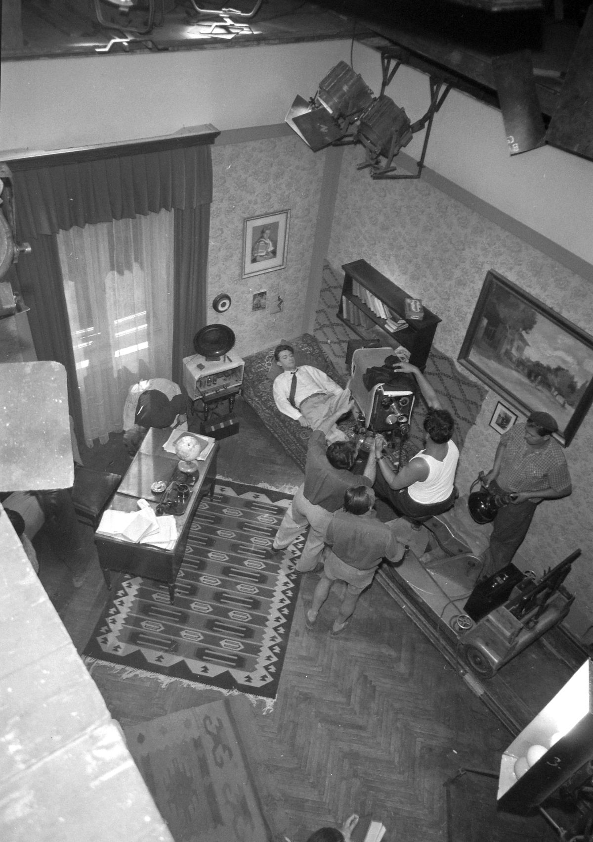 Kép a filmforgatásról / Fotó: Fortepan.hu