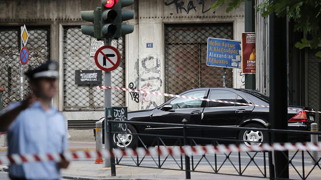 Pokolgép robbant Athénban, megsérült a volt miniszterelnök