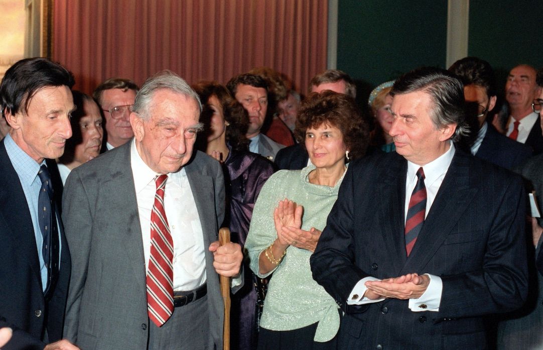 Teller Ede Magyarországon / Fotó: MTI