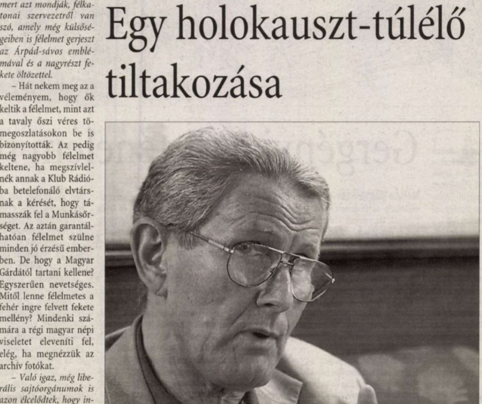 A 2007-es interjúhoz készített fotó / Forrás: MNO.hu/Arcanum.hu