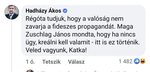 hadházy komment