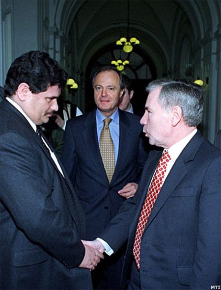 A VIP-listás Pricnz Gábort mindig is szerette a politika Fotó: MTI