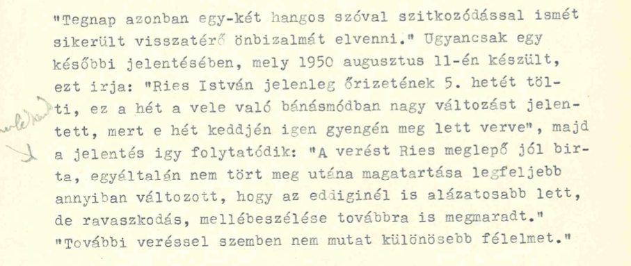 Az eredeti irat / Forrás: MOL