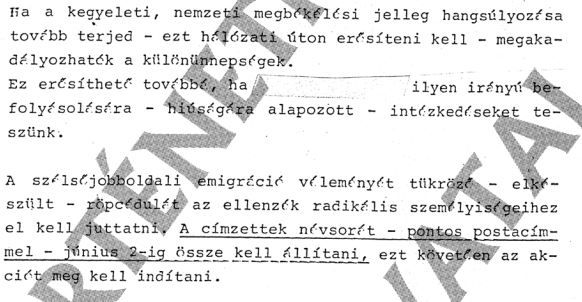 A nemzeti megbékélést erősíteni, forrás: PS