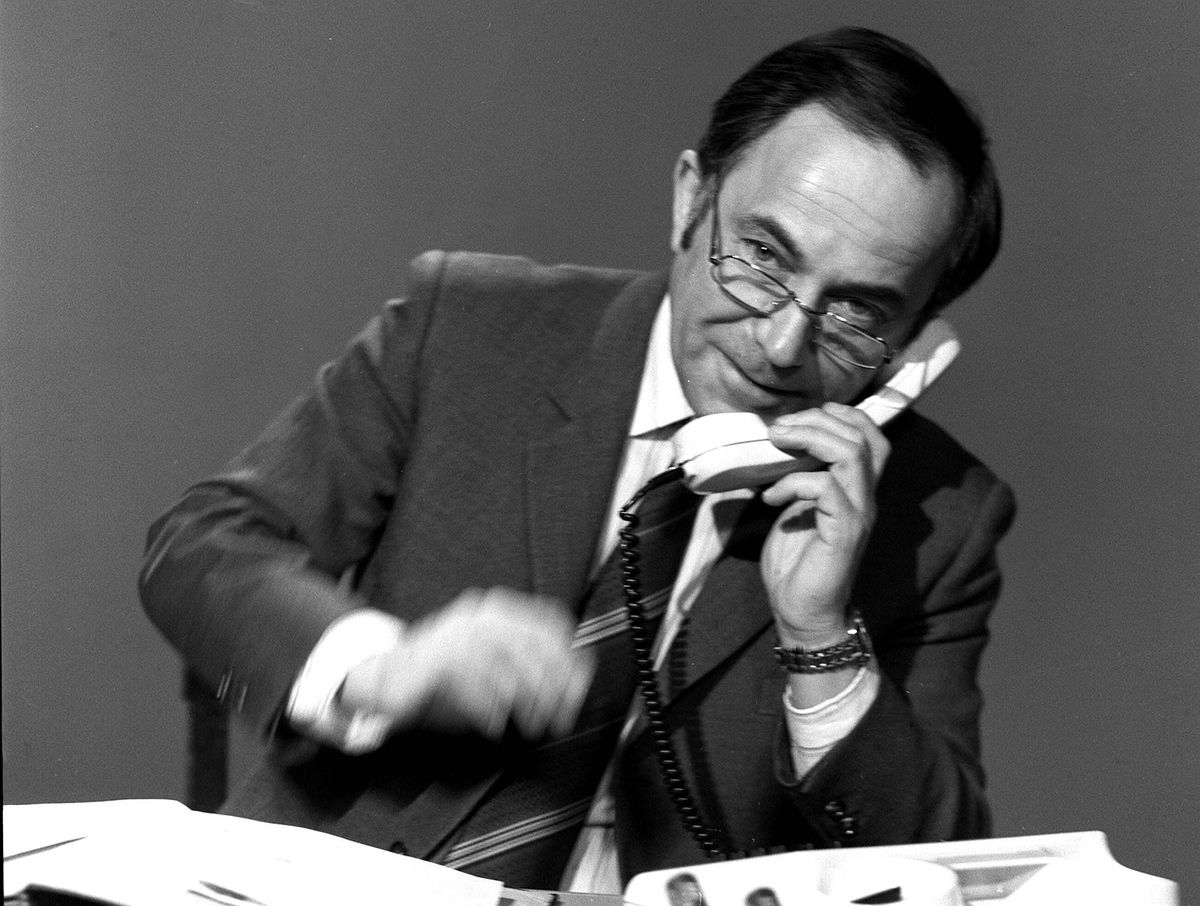 Vitray Tamás mûsorvezetõ-riporter.<br /> MTI Fotó:Fényes Tamás