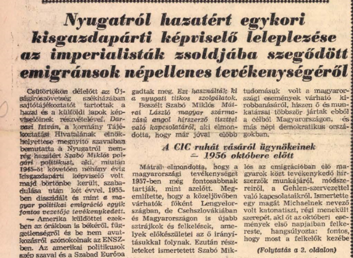 Az imperialisták zsoldja / Forrás: Arcanum.hu