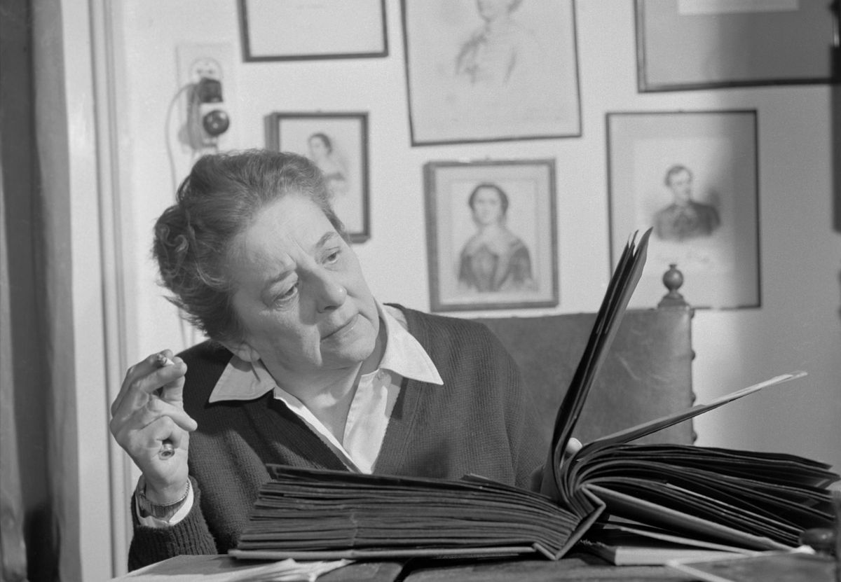 Remek színésznő, de megrögzött kommunista. Gobbi Hilda 1970-ben / Fotó: MTI