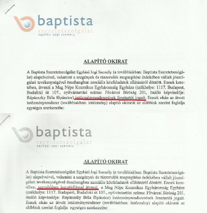 Két hivatalos alapító okirat készült, apró, de jelentős eltéréssel. Fotó: PS