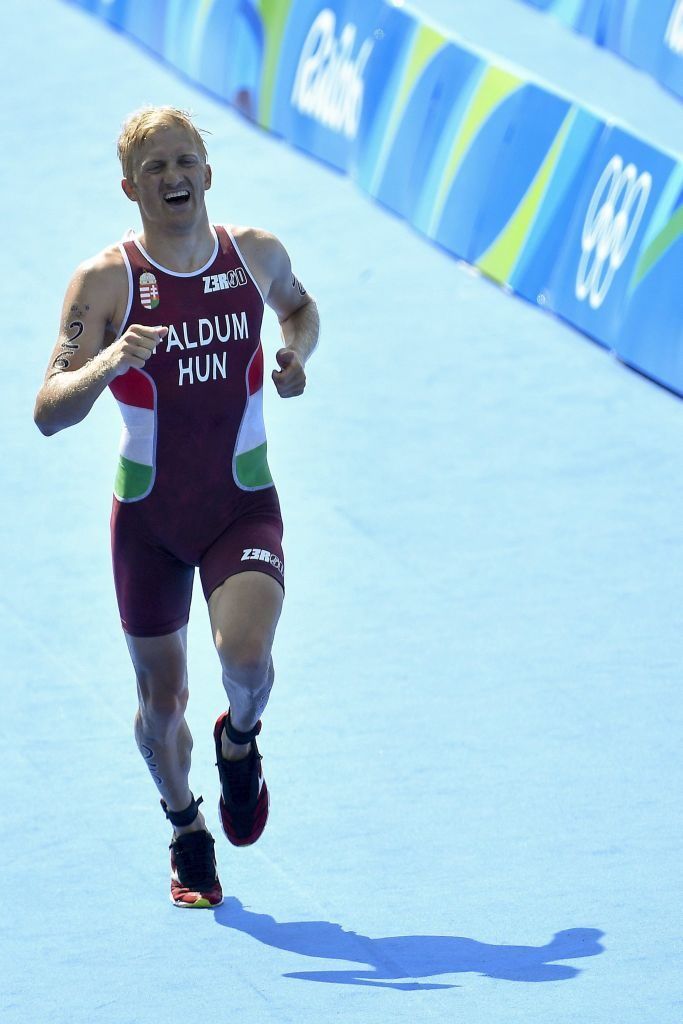 Ifj. Faldum Gábor minden idõk legjobb magyar férfi olimpiai eredményét érte el triatlonban (kép: MTI / Czeglédi Zsolt)