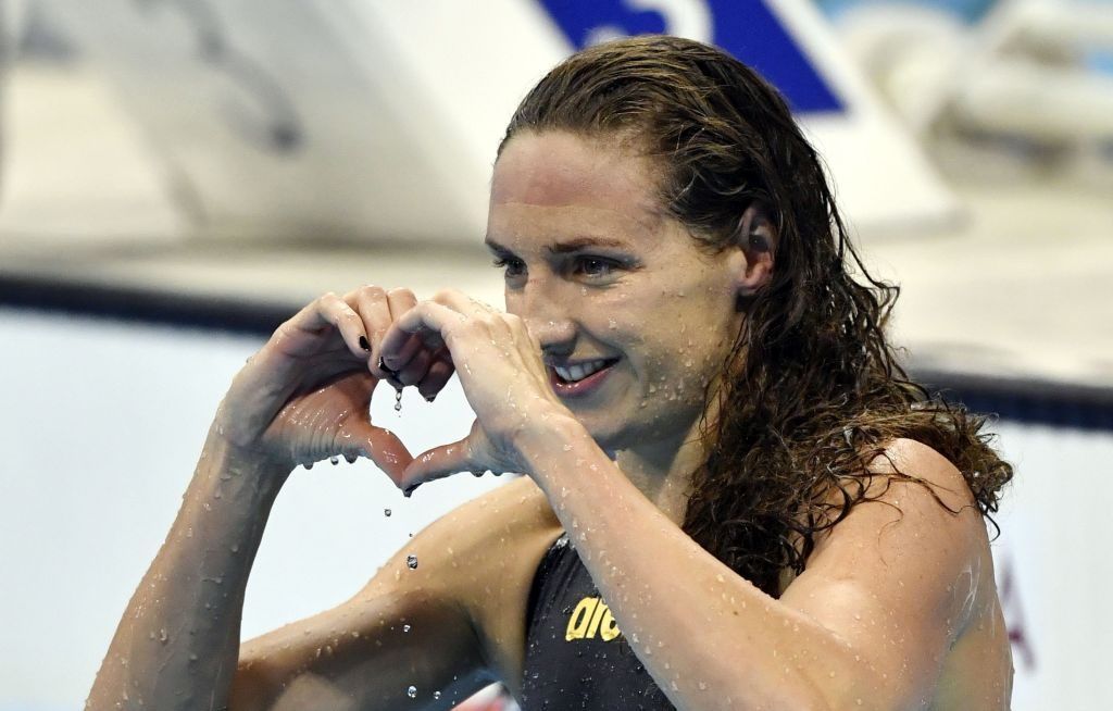 Hosszú Katinka a versenyrutinjára támaszkodva, az olimpián is hozni tudta a csúcsformáját (kép: MTI / Illyés Tibor)